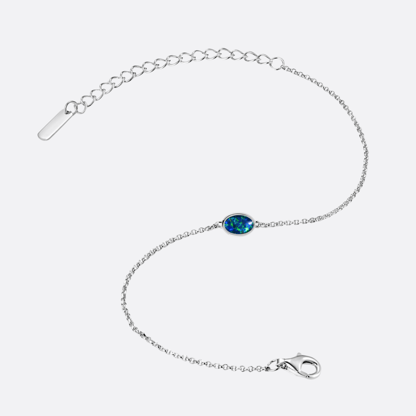 Ellipse of Flame Blue/Green - Armband | Liberty Angels
