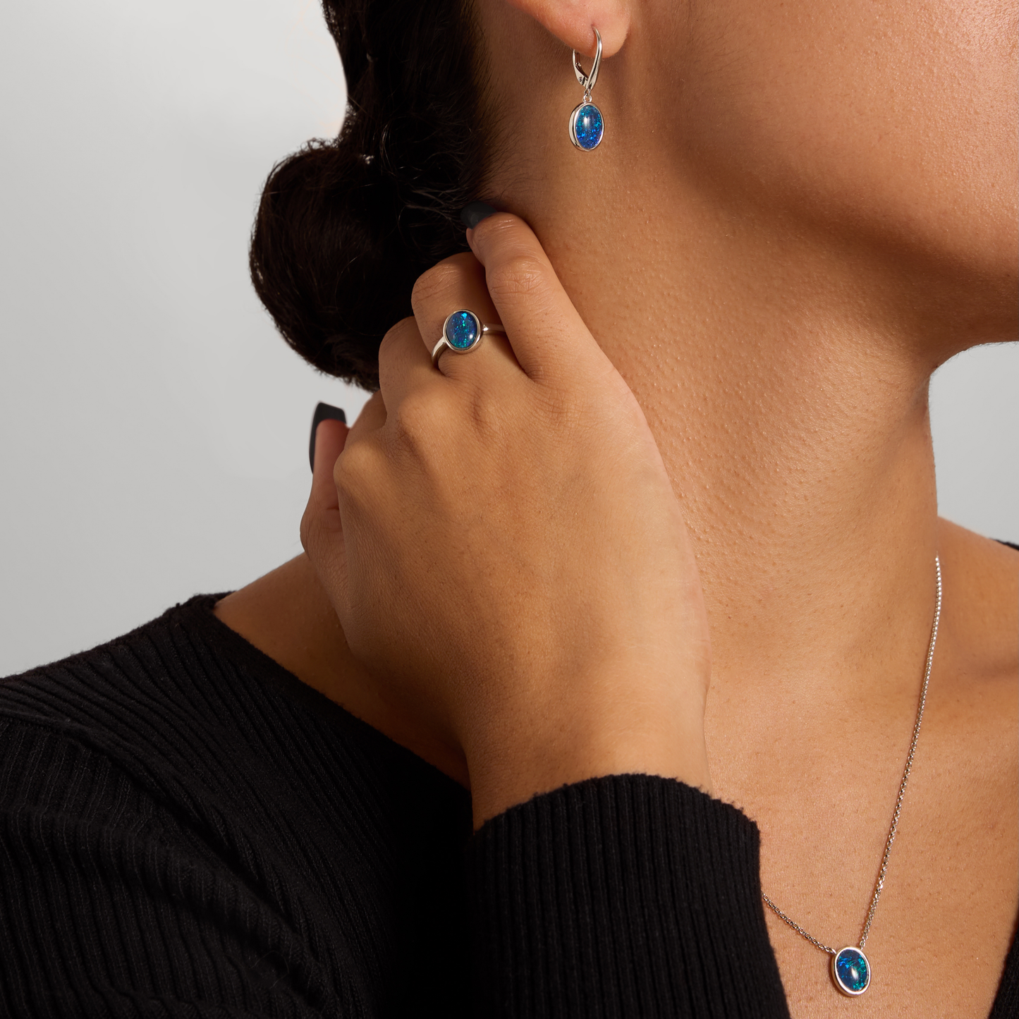 Ellipse of Flame Blue/Green - set complet