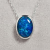 Ellipse of Flame Blue/Green
