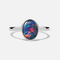 Ellipse of Flame Red