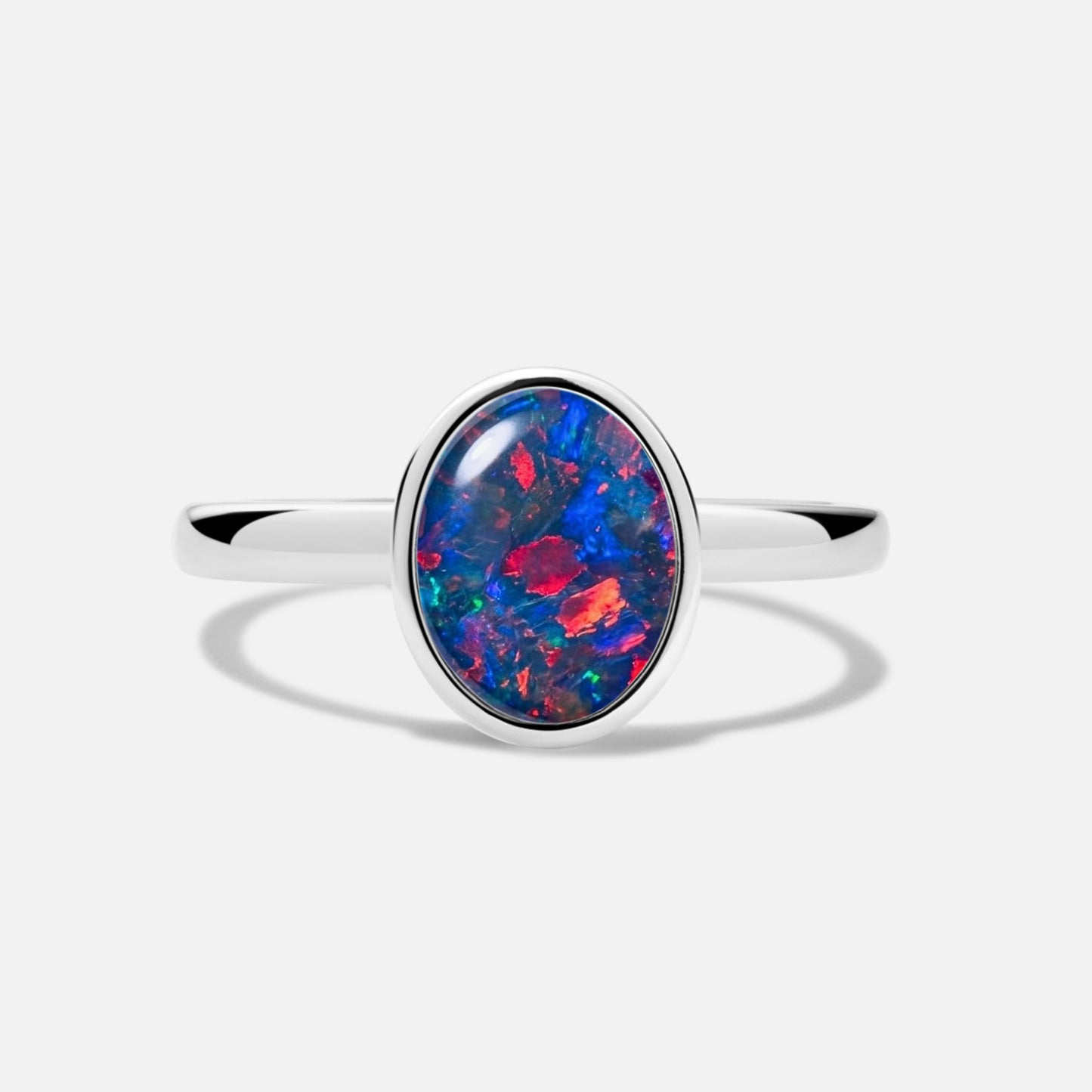 Ellipse of Flame Red