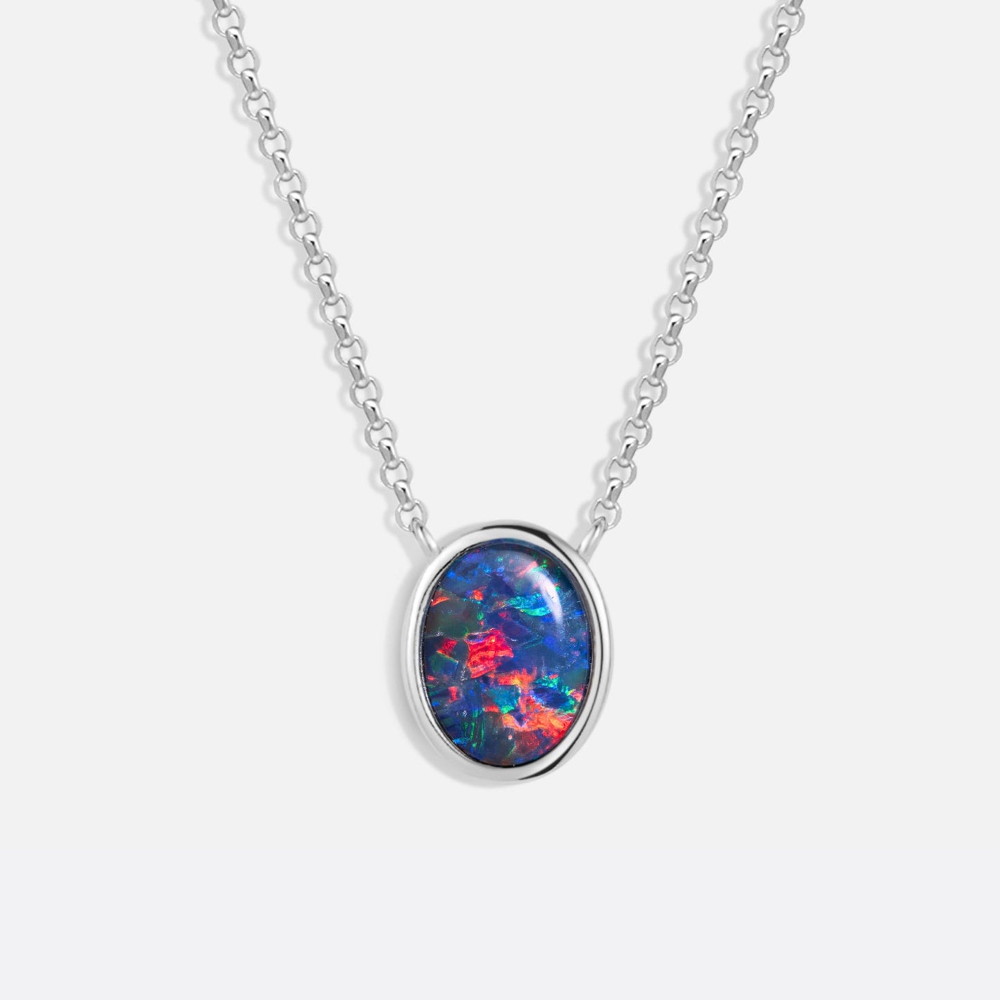 Ellipse rouge flamme