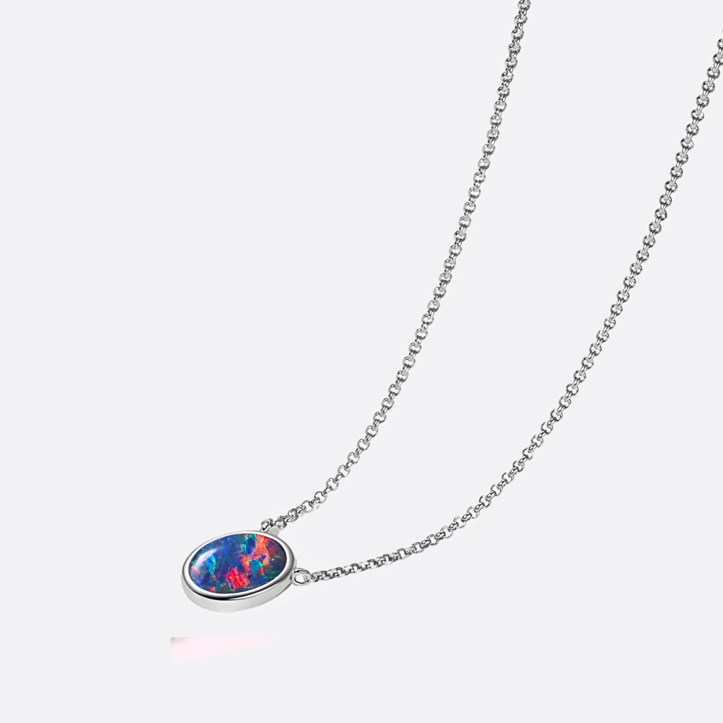 Ellipse rouge flamme