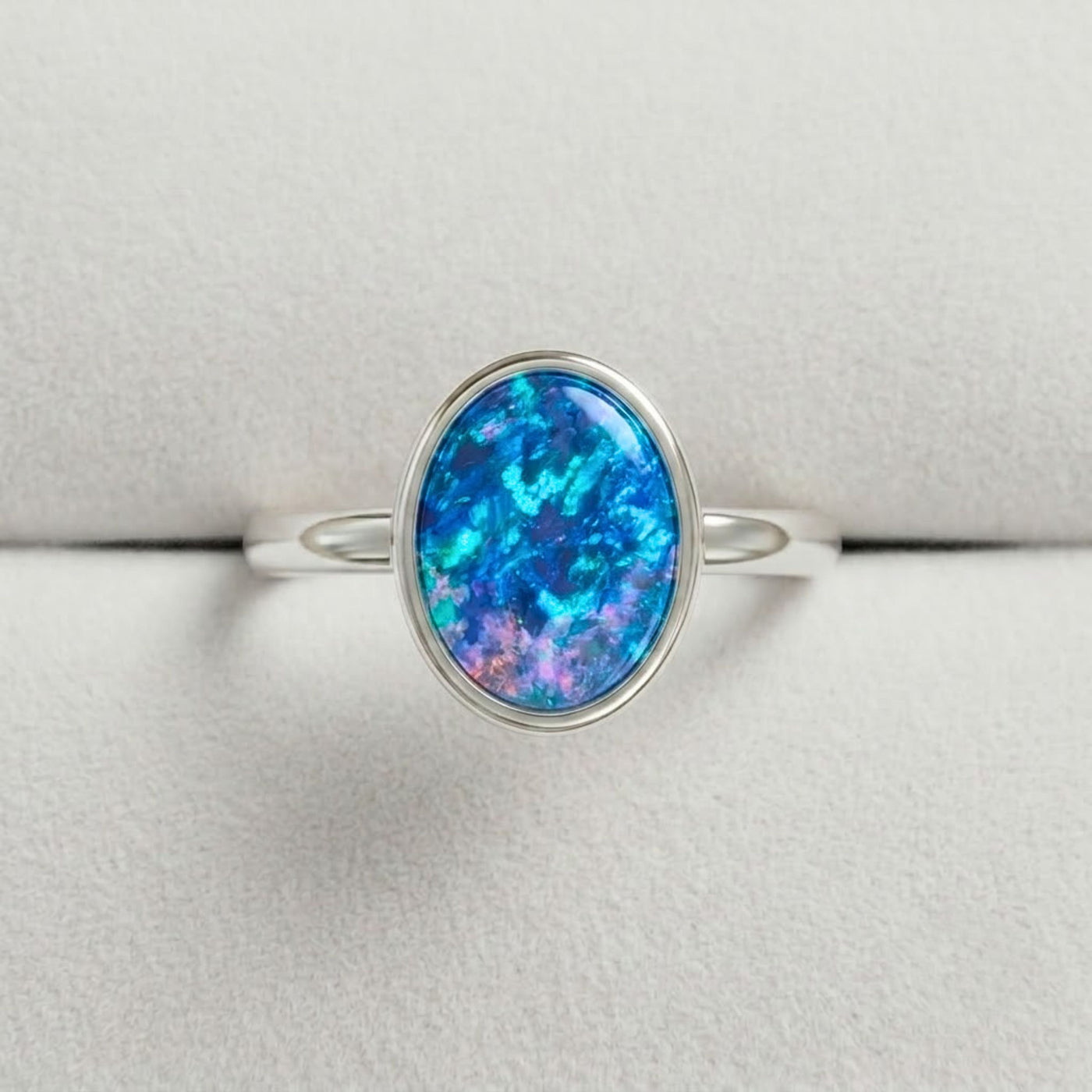Ellipse of Flame Blue/Green