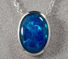 Ellipse of Flame Blue/Green