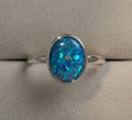 Ellipse of Flame Blue/Green